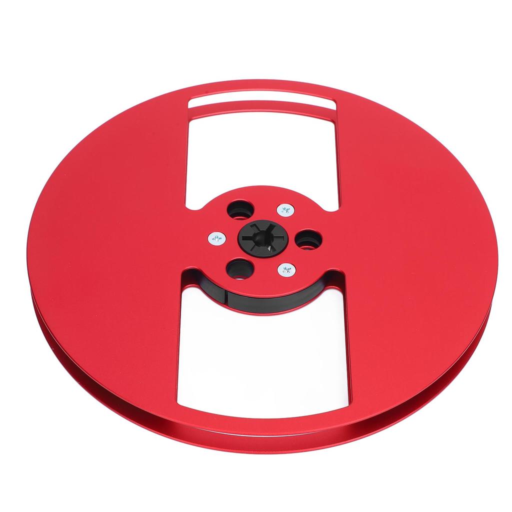 14 7 Inch Empty Tape Reel Aluminum Alloy Open Reel Sound Tape Empty Reel with 2 Holes for Reel to
