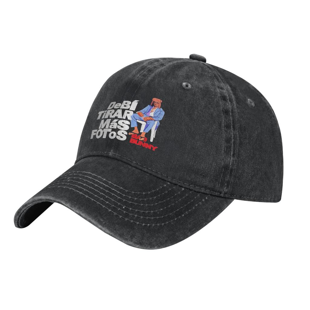 Bad Bunny Un Verano Sin Ti Baseball Caps Retro Distressed Washed Snapback Cap Unisex Style Outdoor Unstructured Soft Caps Hat