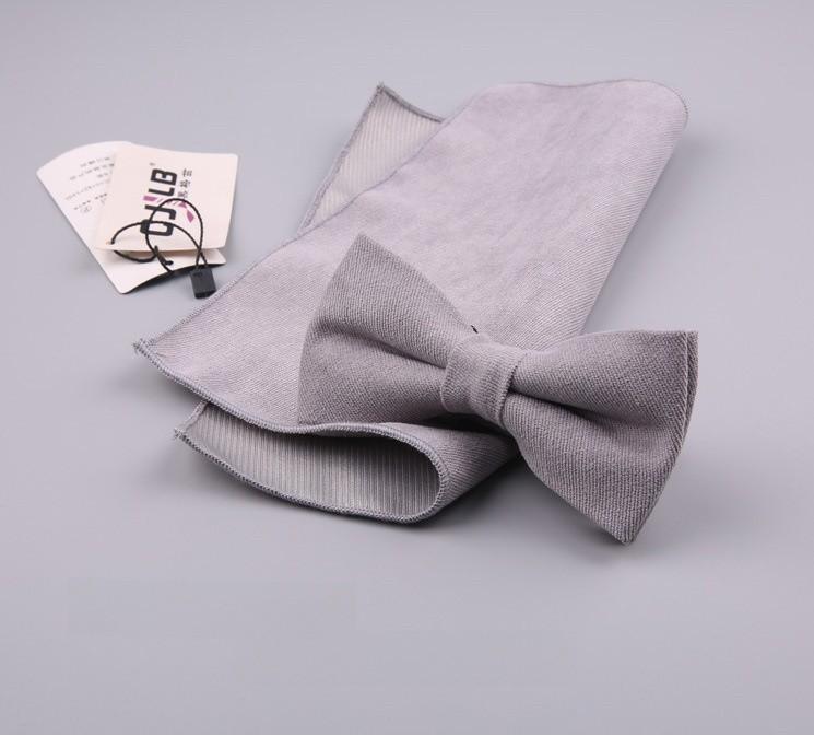 Cotton Bow Tie Set For Men Women Elegant Formal Accessories Gift For Adults