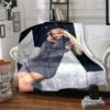Starry Night Elegance Blanket Soft Throw Blanket For Home Bedroom Bed Sofa Travel Office Solid Christmas Blanket