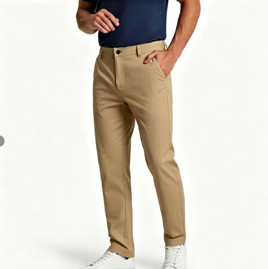 Spring and Autumn Trousers Youth Elastic Golf Jogging Slim Trousers Trousers Men's Advanced Sense