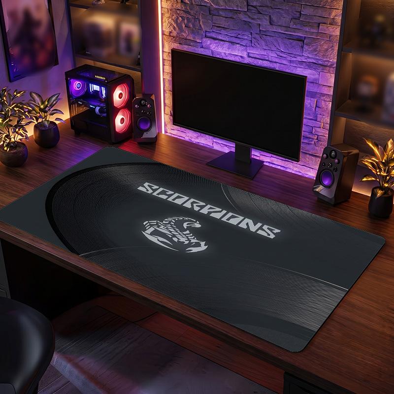 Scorpions Print Large Mouse Pad Smooth Surface Anti?Slip Desk Mat For Gaming Office Laptop Decoration