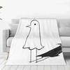 Good Night Punpun Blankets Flannel Oyasumi Comfortable Super Soft Throw Blanket for Bedding Plush Thin Quilt