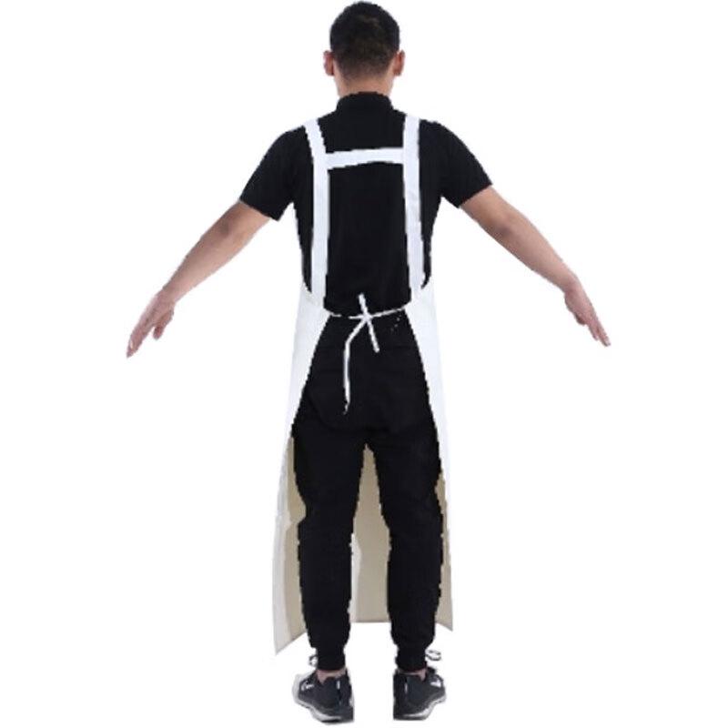 AMS PU Leather Waterproof Oil-Proof Apron - 10 Pack