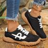 Women's Lightweight Breathable Mesh Casual Flat Shoes Soft Sole Comfortable Walking Sneakers Suitable for Daily Wear and Outdoor Activities