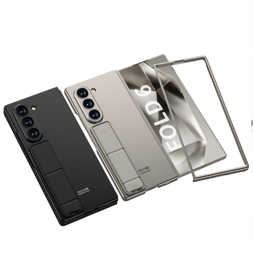 Samsung Zfold6 Ultracienkie Składane Etui na Telefon Komórkowy Matowa Powłoka Folia Zintegrowane Etui Ochronne Fold6