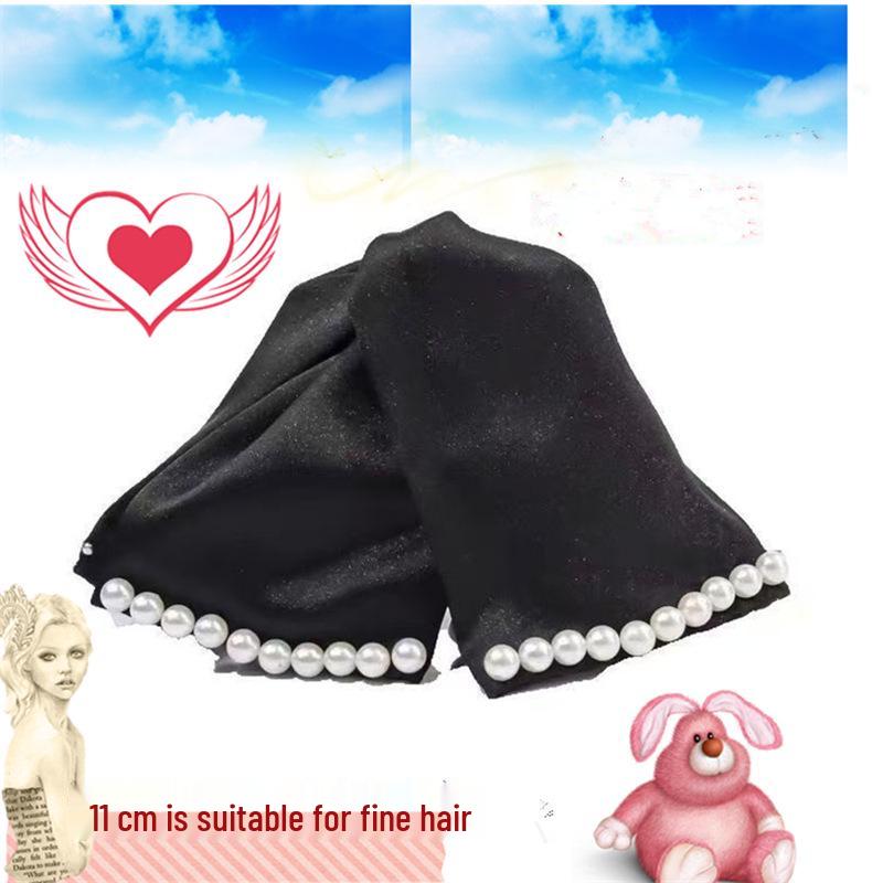 

French Pearl Fabric Elegant Hair Clip - Versatile Large Shark Clip Fashion Accessory