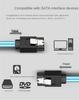 Sata To Sata Cable 6 Ports Date Cable 7 Pin Sata Sas Cable 6Gbps HDD Cable Cord