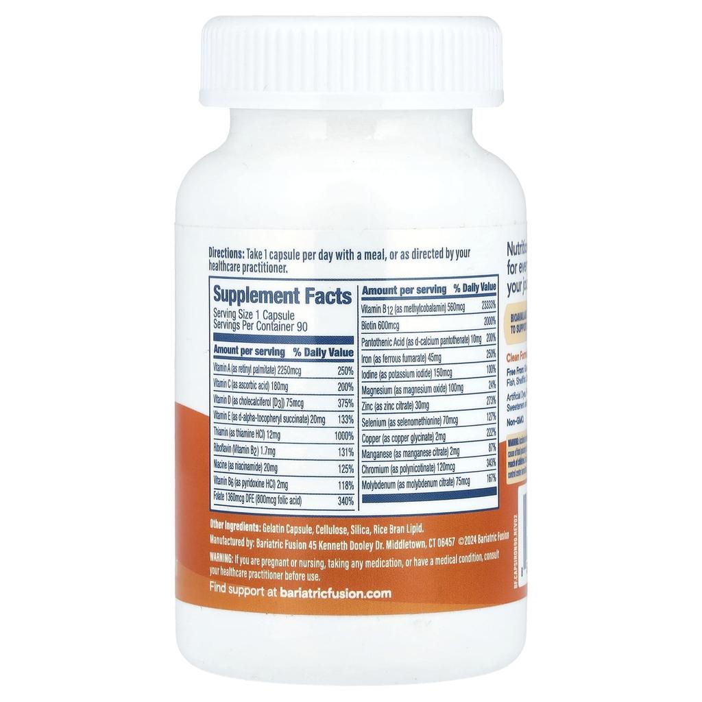 Multivitamin with Iron, 90 Capsules