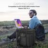 Carrying Case Portable Power Station Bag Dustproof with Shoulder Strap & Handle for Ecoflow Delta 3 Plus/Solar Generator Delta 2