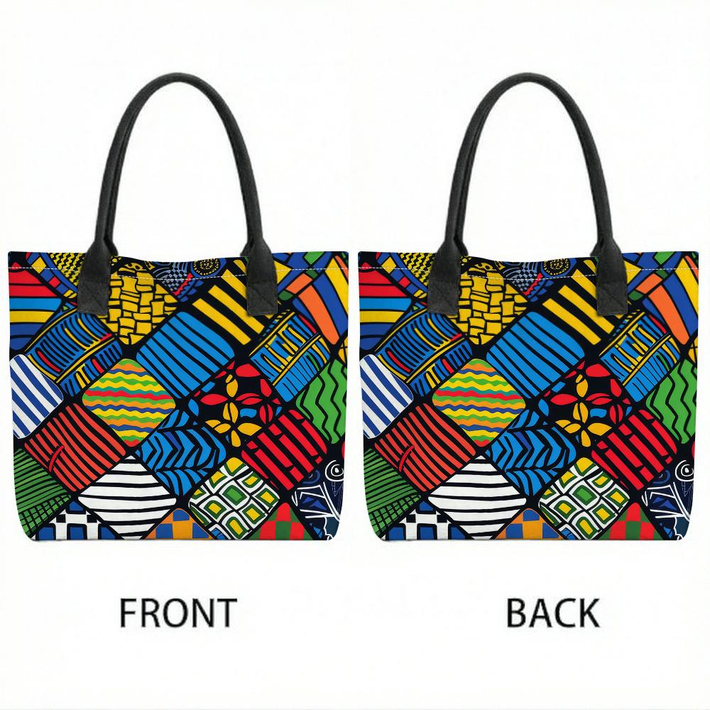  African Pattern Tote Bag Casual Handbag