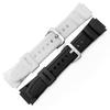 Replacement band Casio silicone material attachment width 18mm waterproof rubber belt diving strap watch AQ-S810W S800W SGW-300H 400H W-216H 735H