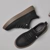 Modische Neue Khaki Herren Outdoor Oxford Schuhe Massage Sohle Herren Echtleder Schuhe Lässige Sportschuhe Rutschfest
