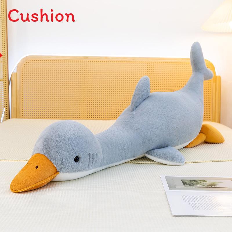 

Shark Cartoon Plush Pillow With Pp Cotton Filling For Kids And Teens 90cm