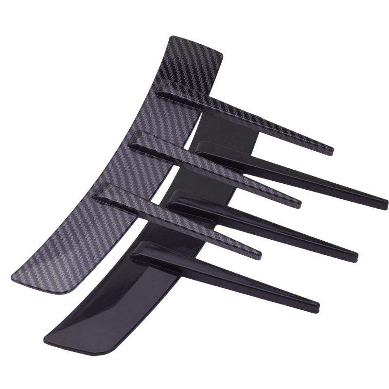 Car Fenders Trim Decorative Intake Universal Auto Air Flow Bumper Side Vent Decal Scoops Hood Spolier Sticker