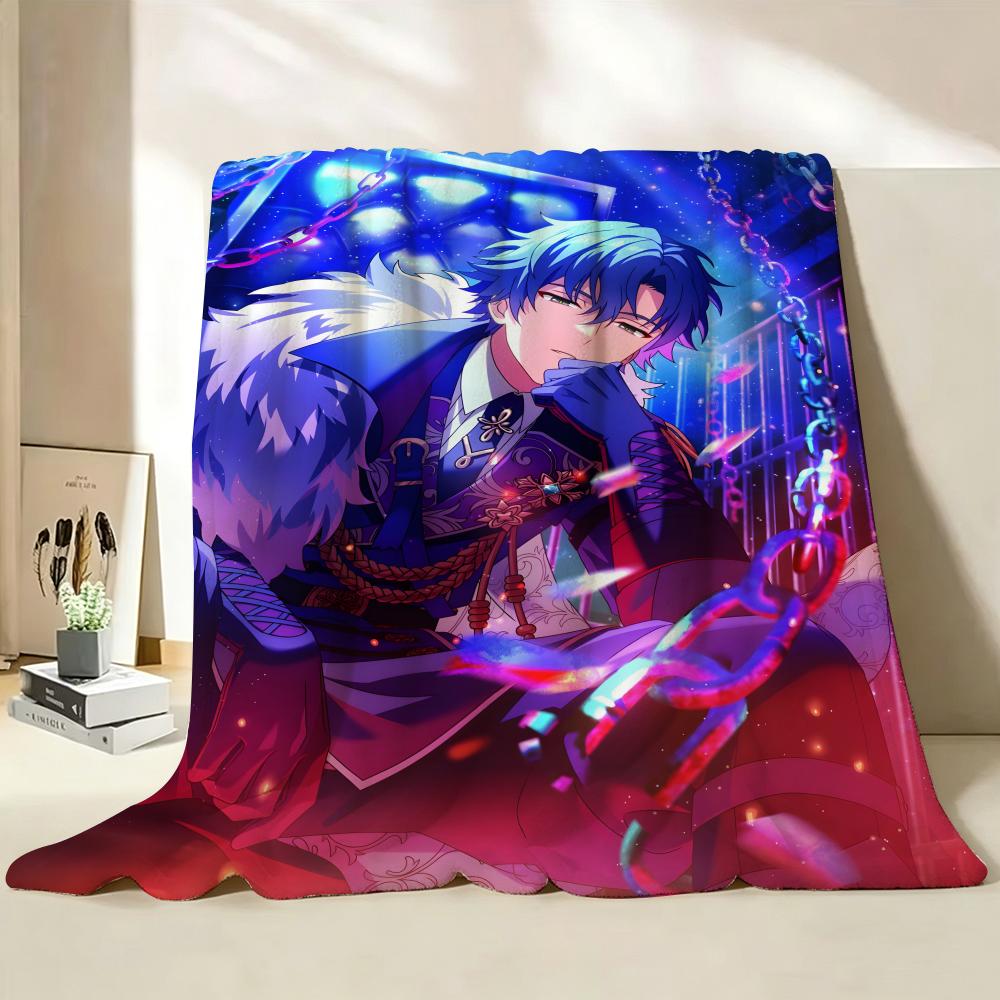 Novel W Wizard's P Promise Flannel Blanket Suitable for Sofa Living Room Bedroom