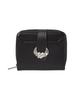 Heart and Wing Emblem Faux Leather Wallet 105262054024 BLACK ONE SIZE [X-girl]