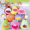 Series Plush Fruit Toy 8in Claw Machine Doll With Pp Cotton Filling Kids For