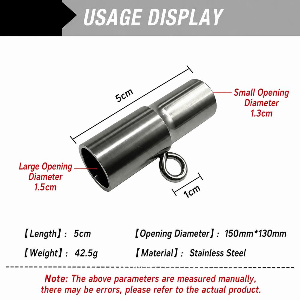 Two Opening Diameters Octopus Hook Straightener Stainless Steel Hook Corrector  Outdoor Maintenance