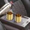 TOKIDNY Brass Car Ash Tray with Lid, 2.95 x 2.76