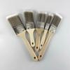 5Pcs Paint Brushes Set Sash Brushes Soft Tapered Filament Wood Stain Brushes for Walls Cabinets and Fences