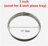 Round Stainless Steel Cake Molds Mousse Cake Tart Circle Mold Pizza Dessert DIY Decor Mould Tart Ring Kitchen Baking Tool