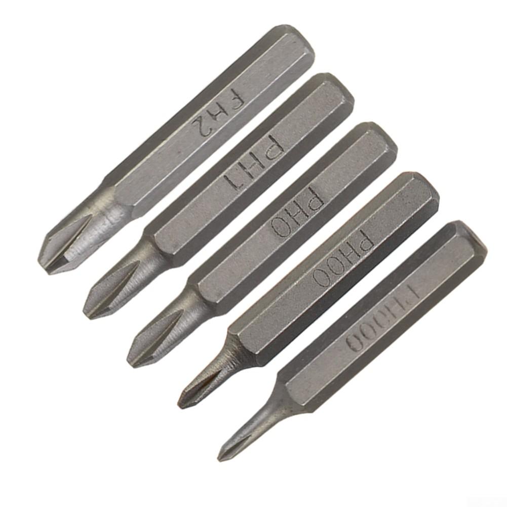 PH0000 PH000 PH00 PH0 PH1 PH2 Precision Instruments Cross Screwdriver Bits