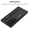 For Samsung Galaxy S25 Ultra 5G GKK Ultra-thin Holder Phone Case with Pen Slots & Stylus Pen