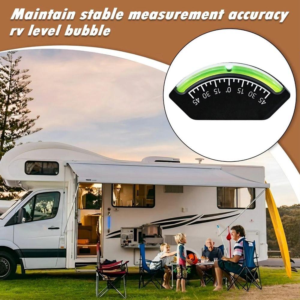 High Visibility Inclinometer 45 Degree Slope Meter Leveling Tilt Gauge RV