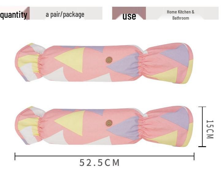 

Waterproof Anti-Oil Splash Kitchen Gloves and Protective Sleeves for Women