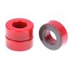 5 Pcs 27*14*11 Mm 10microO T106-2 Iron Ferrite Toroid Coresfor Inductors Iron Powder Core Red Ring Low Permeability