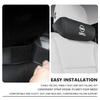 BBGJ5 For Opel Ergonomic Nappa Leather Car Neck Pillow Comfortable Driving Corsa Mokka Astra Cascada Adam Insignia Meriva Vectra