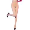 Winter Glossy Tights with Fleece Sexy Open Crotch Pantyhose, Letter Waist, Slimming Bare Leg Artifact, Women's Stockings