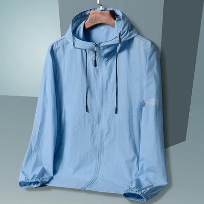 2024 Summer Sunwear Unisex Hooded Jacket Ultra-thin Quick-drying Comfort Cool Windbreaker Outdoor Fishing Camping Protection