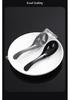Crystal Clear Disposable Plastic Spoon - Thickened, Hardened, Individually Packaged for Porridge and Soup Takeaway