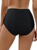 2026 European & American Black Triangle Underwear High & Low Waist New Style Hot Spring Seaside Swim Trunks Swimsuit