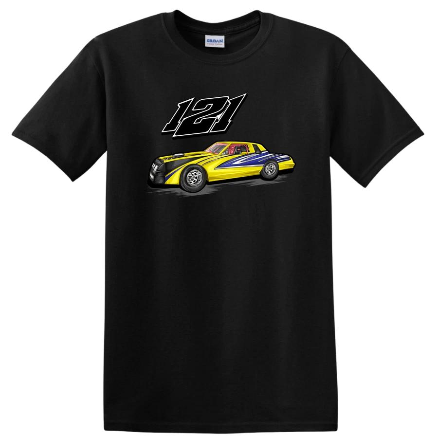 Race Car 121 Graphic T Shirt Cool Racing Car Enthusiast Tee Printed Design L
