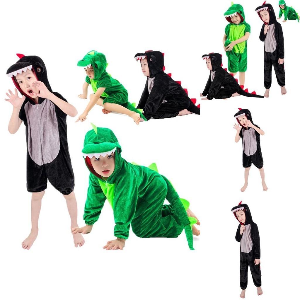 Perfectly Styled Halloween Childs Dinosaur Costume Crocodile Fancy Dress Unisex Outfit