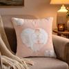 Romantic Anime My Love Story Pillow Case Soft Plush Cushion Cover Double Print and Invisible Zipper for Sofa Home Car Use