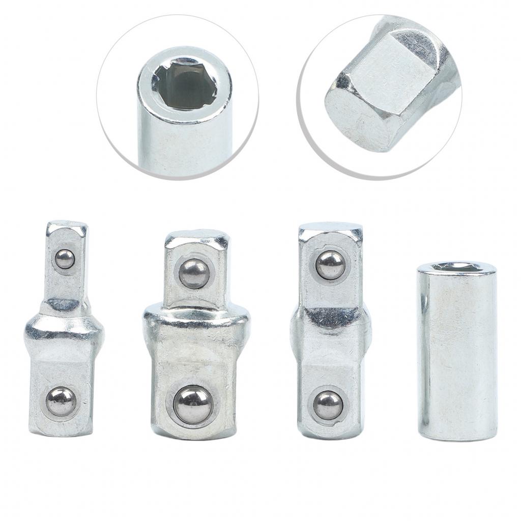 Chrome Vanadium Alloy Steel Ratchet Wrench Adapter Socket Converter Set