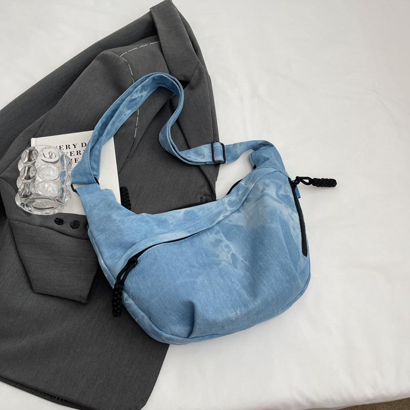 

Повседневная маленькая сумка Женская сумка-хобо через плечо синий