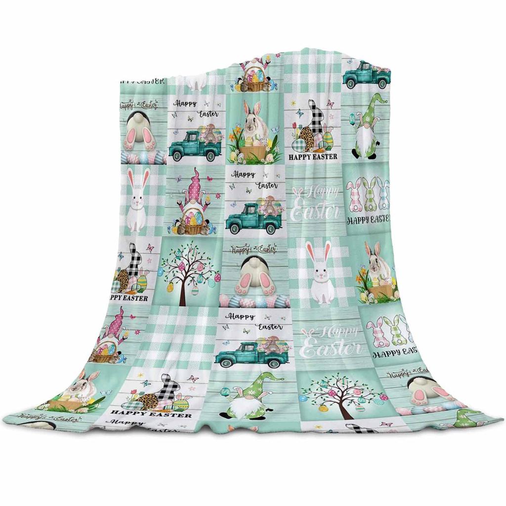 Valentine's Day Hearts Printed Blanket for Sofa Bed Travel Camping Living Room Office Conditioning Blanket for All Seasons Gifts