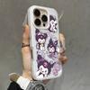 Sanrio Family Hello Kitty Kuromi Case For Motorola Moto Edge 60 Pro 50 FUSION NEO G84 G64 G54 G73 G24 E13 G23 5G 2 IN 1 Cover