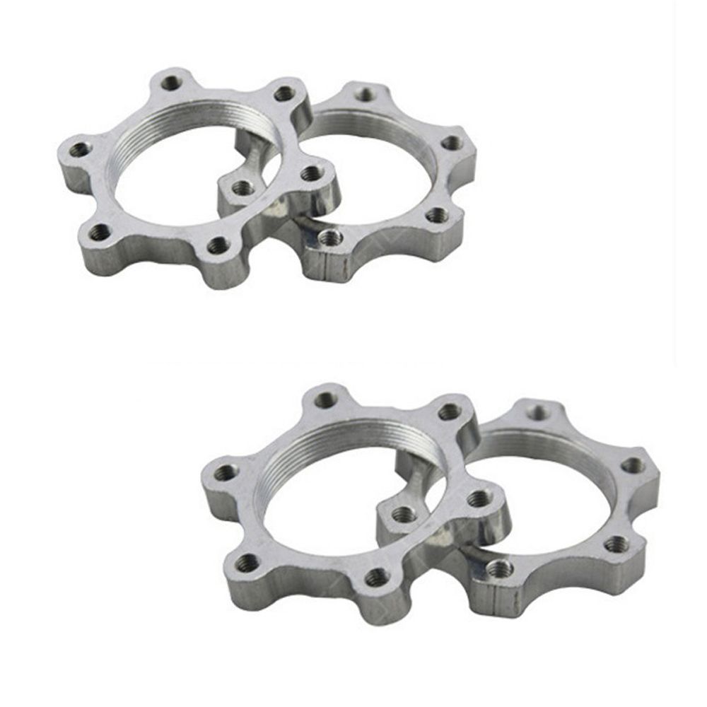 Bike Freewheel 6 Bolt Flange Adapter Threaded Disc Brakes Disc Brake Rotor Modified Disc Brake