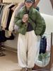 Women's 2024 Winter Down Cotton Short Stand-Up Collar Loose-Fit Jacket