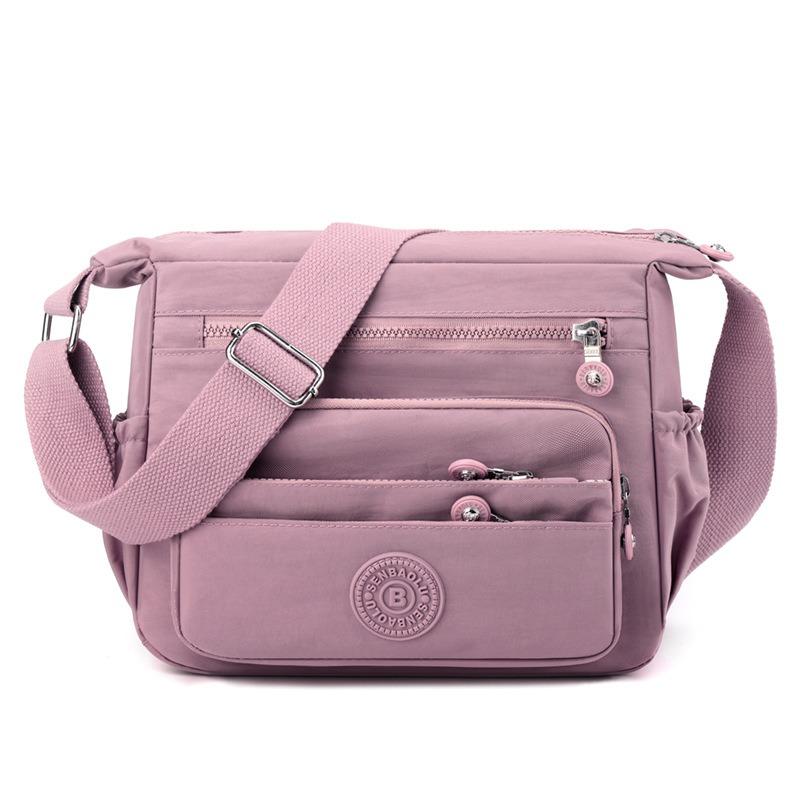 Nylon Fabric Crossbody Waterproof Casual Canvas Bag