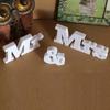 Huwelijksverjaardag Huwelijksdecoratie Letterornament Huwelijkstafel Meneer & Mevrouw Meneer & Mevrouw Borden Locatie Decoraties