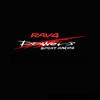 RAV4 Car Sticker 1 Piece Car Light Eyebrow Sticker, Bonnet