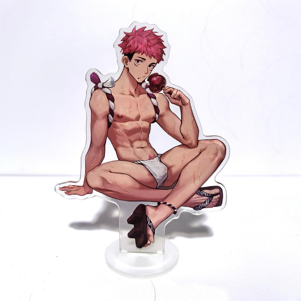 Animation Jujutsu Kaisen Stand Acrylic Animation Design Figure Itadori Yuji Fushiguro Megumi Gojo Satoru Nanami Kento Miniatures Fans Presents