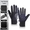 Anti Slip Touch Screen Gloves Waterproof Warm Gloves New Winter Bicycle Gloves  Autumn Winter
